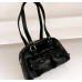 Shoulder Bag Tas Bahu Wanita Hitam Polos
